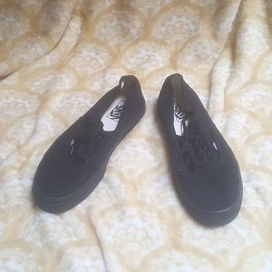Sweet pair of black VANS